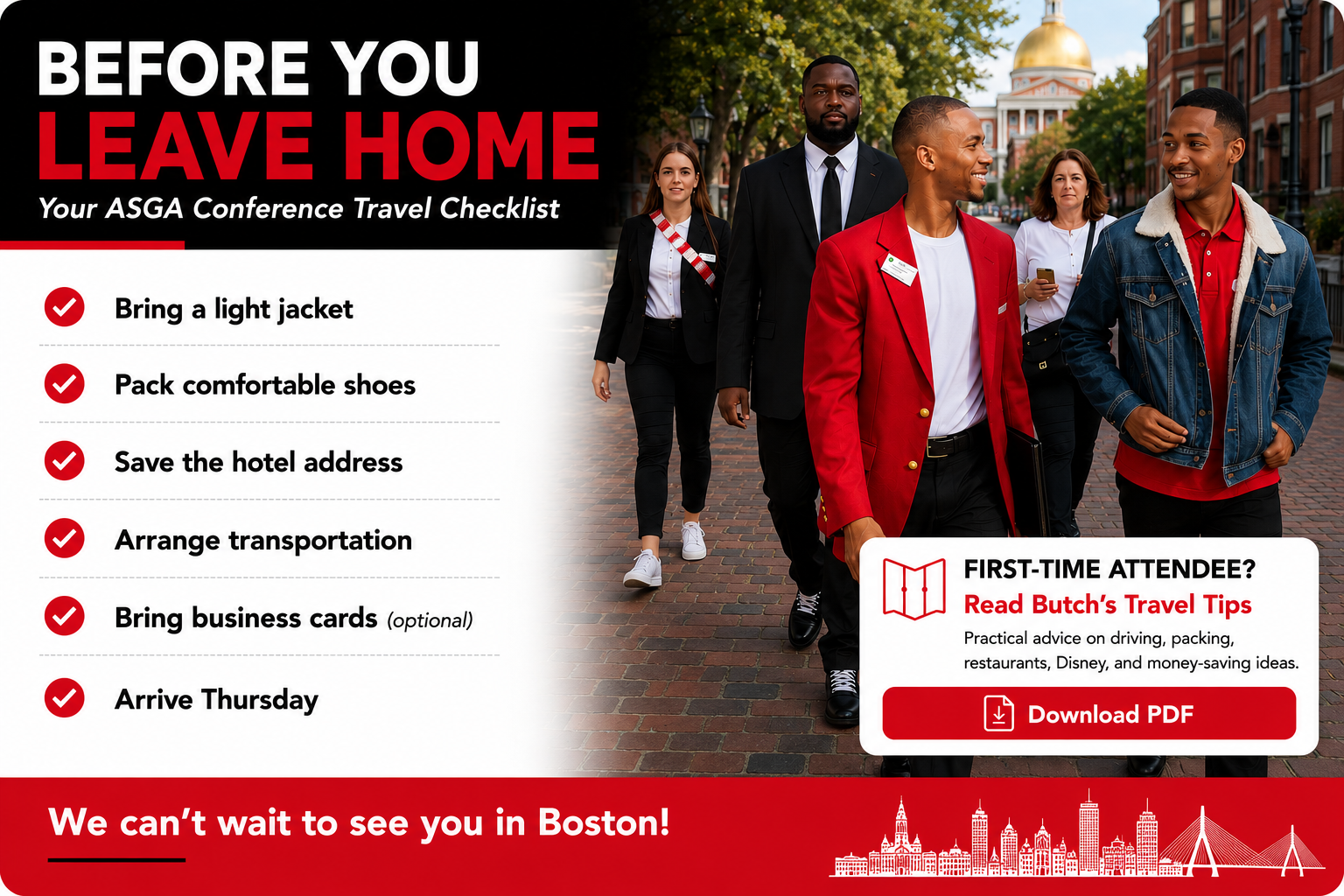 Before You Leave Home β Your ASGA Conference Travel Checklist